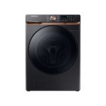 5.0 cu. ft. Extra Large Capacity Smart Front Load Washer with Super Speed Wash and Steam in Brushed Black