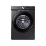4.5 cu. ft. Front Load Washer with Vibration Reduction Technology+ in Brushed Black