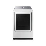 7.4 cu. ft. Smart Electric Dryer with Steam Sanitize+ in White