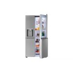 27 cu. ft. 36-inch Wide Side-by-Side Refrigerator – Stainless Steel
