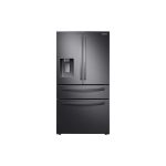 28 cu. ft. Food Showcase 4-Door French Door Refrigerator in Black Stainless Steel