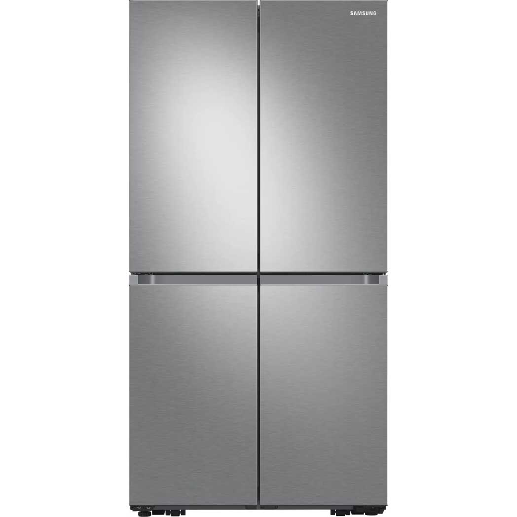 1-71.jpg 36 Inch 4-Door Flex™ Smart Refrigerator with 29 Cu. Ft. Capacity, Beverage Center, Dual Ice Maker, FlexZone™, Triple Cooling, Clean Guard Handles, UV Deodorizing Filter, Wi-Fi Enabled, ADA Compliant, and Energy Star Rated: Fingerprint Resistant Stainless Steel - Image 1