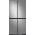 36 Inch Smart 4-Door Flex™ Refrigerator with 29 Cu. Ft. Capacity, AutoFill Water Pitcher, Dual Ice Maker, FlexZone Storage, Flex Crisper, UV Deodorizing Filter, Triple Cooling, and ADA Compliant: Fingerprint Resistant Stainless Steel