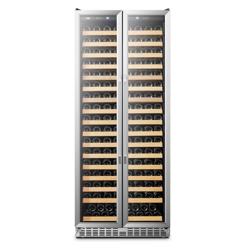 1-85.jpg LUXURY 257 BOTTLES DUAL DOOR WINE COOLER - Image 1