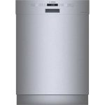 24 Inch Full Console Built-In Smart Dishwasher with 15 Place Setting Capacity, 46 dBA, Recessed Handle, 3rd Rack, PercisionWash®, PureDry®, and Rackmatic®
