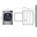 5.2 cu. ft. Mega Capacity Smart wi-fi Enabled Front Load Washer with TurboWash and Built-In Intelligence - Image 2