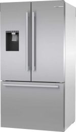 500 Series French Door Bottom Mount Refrigerator 36” Stainless steel (with anti-fingerprint) - Image 2