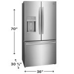 Gallery 23 Cu. Ft. Counter-Depth French Door Refrigerator - Image 2