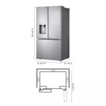 26 cu. ft. Smart Counter-Depth MAX™ French Door Refrigerator with Four Types of Ice - Image 3