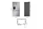 31 cu. ft. Smart Standard-Depth MAX™ French Door Refrigerator with Dual Ice - Image 2