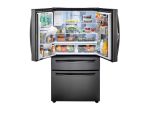 28 cu. ft. Food Showcase 4-Door French Door Refrigerator in Black Stainless Steel - Image 2