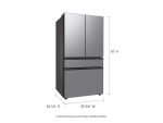 Bespoke 4-Door French Door Refrigerator (29 cu. ft.) with AutoFill Water Pitcher in Stainless Steel - Image 2