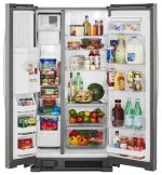 36-inch Wide Side-by-Side Refrigerator – 24 cu. ft. - Image 2