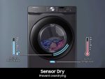 7.5 cu. ft. Electric Dryer with Sensor Dry in Brushed Black - Image 3
