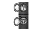 LG WashTower 4.5 cu. ft. Washer and 7.4 cu. ft. Electric Dryer – Black Steel - Image 3