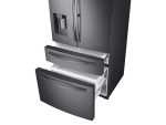 28 cu. ft. Food Showcase 4-Door French Door Refrigerator in Black Stainless Steel - Image 3