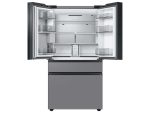Bespoke 4-Door French Door Refrigerator (29 cu. ft.) with Beverage Center™ in Stainless Steel - Image 3