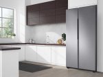 23 cu. ft. Smart Counter Depth Side-by-Side Refrigerator in Stainless Steel - Image 3