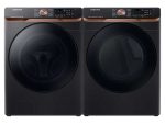 5.0 cu. ft. Extra Large Capacity Smart Front Load Washer with Super Speed Wash and Steam in Brushed Black - Image 4
