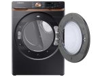 7.5 cu. ft. Smart Gas Dryer with Steam Sanitize+ and Sensor Dry in Brushed Black - Image 4