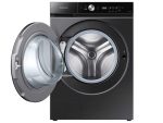 Bespoke 5.3 cu. ft. Ultra Capacity Front Load Washer with Super Speed Wash and AI Smart Dial in Brushed Black - Image 4