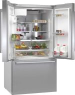 500 Series French Door Bottom Mount Refrigerator 36” Stainless steel (with anti-fingerprint) - Image 4