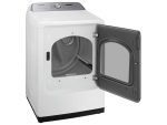 7.4 cu. ft. Smart Electric Dryer with Steam Sanitize+ in White - Image 5