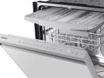 espoke AutoRelease Smart 42dBA Dishwasher with StormWash+™ and Smart Dry in White Glass - Image 7