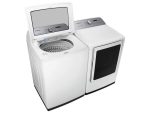 7.4 cu. ft. Smart Electric Dryer with Steam Sanitize+ in White - Image 8