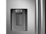 26.5 cu. ft. Large Capacity 3-Door French Door Refrigerator with Family Hub™ and External Water & Ice Dispenser in Stainless Steel - Image 8