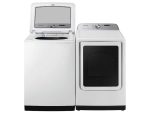 7.4 cu. ft. Smart Electric Dryer with Steam Sanitize+ in White - Image 9