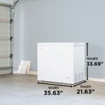 7.0 cu. ft. Chest Freezer in White - Image 9