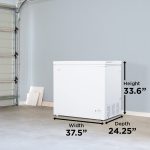 8.7 cu. ft. Chest Freezer in White - Image 10