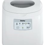 25 lbs. Countertop Ice Maker in White