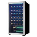 36 Bottle Free-Standing Wine Cooler in Stainless Steel - Image 7