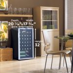 36 Bottle Free-Standing Wine Cooler in Platinum - Image 7