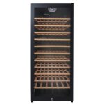 94 Bottle Free-Standing Wine Cooler in Black - Image 7