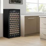 94 Bottle Free-Standing Wine Cooler in Black - Image 5