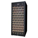 94 Bottle Free-Standing Wine Cooler in Black - Image 3