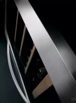 24″ Wine Cellar, 160-Bottle, Smooth Racks, Absorption Cooling, Stainless Steel - Image 5