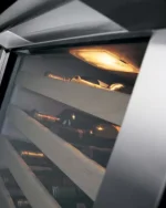 24″ Under-Counter Wine Cooler, 48-Bottle Capacity, Maple Racks, Display Light - Image 2