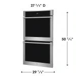 30″ Electric Double Wall Oven with Air Sous Vide - Image 8