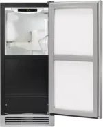 15″ Under Counter Ice Maker, 30 lbs Storage, 60 lbs Daily Production, IQ-Touch Controls, Gravity Drain - Image 2