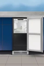 15″ Under Counter Ice Maker, 30 lbs Storage, 60 lbs Daily Production, IQ-Touch Controls, Gravity Drain - Image 3