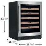 24″ Under-Counter Wine Cooler - Image 4