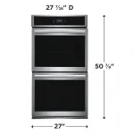 27″ Double Electric Wall Oven with Total Convection – Stainless Steel - Image 8