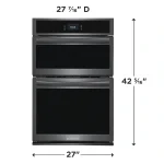 27″ Electric Wall Oven and Microwave Combination with 15+ Ways To Cook - Image 7