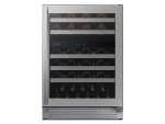 51-Bottle Wine Cooler Refrigerator in Stainless Steel - Image 2