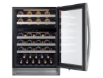 51-Bottle Wine Cooler Refrigerator in Stainless Steel - Image 4