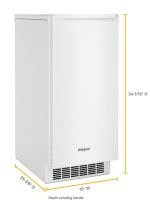 15-Inch Built-In Icemaker with Clear Ice Technology for Crystal-Clear Ice - Image 5